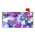 thumbnail image 2 of Haiem Flying Butterflies Mailbox Covers Magnetic ,Mailbox Wraps Post Letter Box Cover for Holiday Garden Yard Decor-21x18 in, 2 of 9