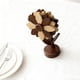 thumbnail image 5 of 4 posavasos de madera para mesa, creativos, antideslizantes y resistentes al calor. B, 5 of 6