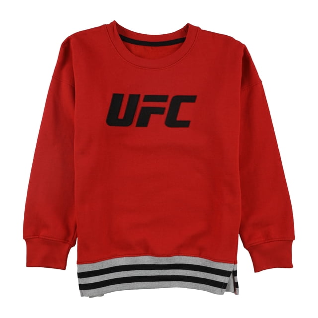 UFC Girls Roaring Glory Sweatshirt, Red, Big Kids (8-20), S