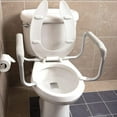 DMI Toilet Safety Rails Toilet Handles for The Elderly Toilet Safety