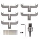 thumbnail image 1 of Juego de brocas para madera Linaichen, 1 juego, fresa para pulseras, anillos de madera, brocas, kit para hacer carpintería, 1 of 7