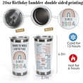thumbnail image 2 of 40th Birthday Gifts For Women Her, Turning 40 Years Old Birthday Gifts, Best Gifts for 40 Year Old Women Mom Wife Friends, 1984 Birthday Gifts, 40th Birthday Tumbler 20oz, 2 of 6