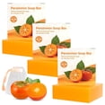 thumbnail image 2 of QunYou Persimmon Soap Deep Cleansing Body Bar Eliminates Unpleasant Odors Refreshing Fragrant Handmade Bath Soap Bar 100g, 2 of 8