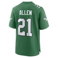 thumbnail image 3 of Men's Nike Eric Allen Kelly Green Philadelphia Eagles Retired Player Alternate Game Jersey, 3 of 6