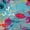 Aqua, variant on Rugs.com Azalea Collection Rug – 12 Ft Runner Teal Medium Rug Perfect For Hallways, Entryways