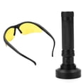 thumbnail image 3 of UV Detection Flashlight,LED Flashlight,Flashlight Pet Stain Urine Detector Bright 100 LEDs Blacklight Torch with Sunglasses for, 3 of 5