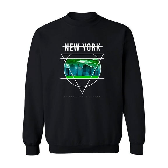 Usa New York Sweatshirt Men -Image by Shutterstock, Male Small