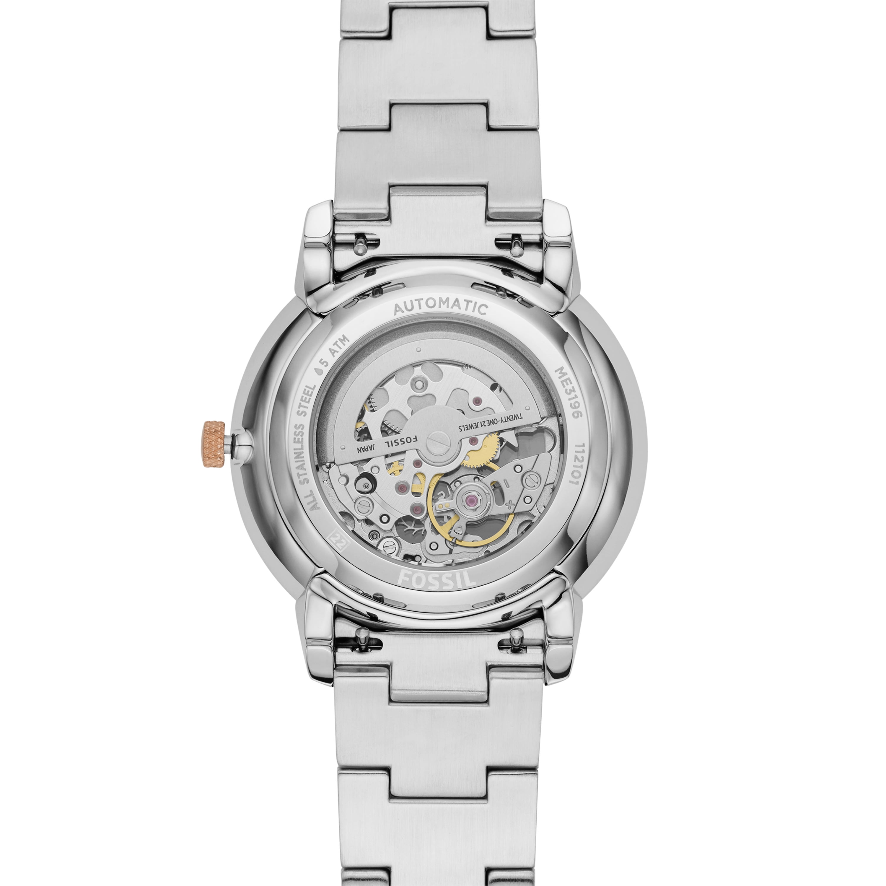 Fossil Men's Neutra Automatic Two-Tone Stainless Steel Watch (ME3196)