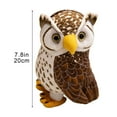 thumbnail image 3 of Rvkxad Big Eyed Owl Stuffed Animal, 8 Inch Realistic Soft Plush Toy, Cute Owl Doll for Kids Baby Shower Birthday Gift, 3 of 6