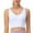 White, variant on Christmas Clearance! Ohufall Sports Bras for Women Clearance, Comfort Oman Bras With String Quick Dry Shockproof Running Fitness Underwear