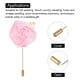 thumbnail image 5 of 6 Pcs Ramilletes de Rosa para Novio Alfileres de Ramilletes para Hombres Ceremonia de Boda Aniversario Cena Formal Fiesta Rosa, 5 of 5