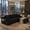 Black+Right Facing Chaise, variant on Howcool 108" Boneless Cloud Sectional Couches for Living Room, Comfy Fluffy L Shaped Memory Foam Deep Seat Boneless Couch, Modular Sectional Sofa with Left Facing Chaise,Green