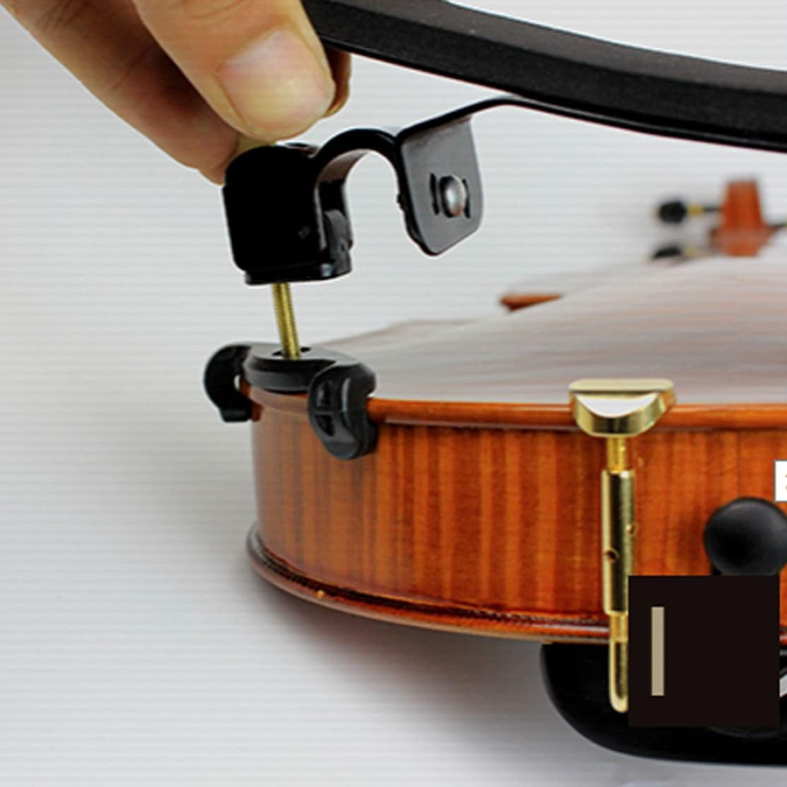 Violin Shoulder Rest Adjustable Collapsible Chin Cushions Comfortable for 4/4 4/3 Violin Accessories