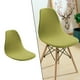 thumbnail image 5 of Funda para silla de concha, estilo mediados de siglo, para ceremonias, hogar, comedor, 1 unidad amarillo, 5 of 8