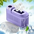 thumbnail image 1 of Aqestyerly Portable Countertop Ice Maker Machine - Compact Transparent Window Design For Cocktails And Drinks, 1 of 6