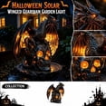 thumbnail image 3 of 2026 New Solar Garden Stakes, Fantasy Gothic Resin Outdoor Decor Light, Spooky Glowing Ornament for Halloween Garden and Patio Display (Skull Stepping), 3 of 6