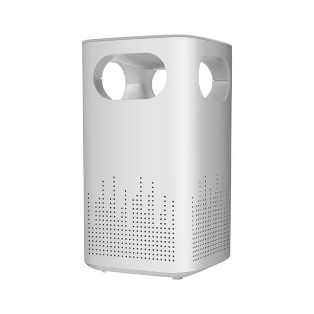 Purificador de aire para dormitorio | Filtro HEPA H13 con modo de suspensión | Filtración ultra silenciosa de 24 dB | Ingesta de 360° para caspa de mascotas, alergias, olores | Unidad blanca
