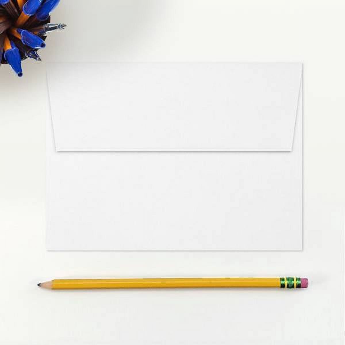 LUXPaper A7 Invitation Envelopes, 5 1/4 x 7 1/4, White, 250/Pack
