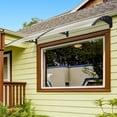 thumbnail image 4 of HT-200 x 100 Household Application Door & Window Rain Cover Eaves Black Holder, 4 of 14