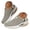 Beige, variant on Women's Mesh Walking Shoes with Arch Support Breathable Lightweight Clog Mules Comfortable Air Cushion Outdoor Shoes Size 7.5 Beige