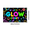 2A, variant on Neon Theme Glow Party Banner Decorative Design Birthday Event Celebration Banner for Party Celebration Indoor Decoration Photo Booth