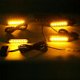 thumbnail image 5 of Ficarrico 4x 6 LED ámbar recuperación luz estroboscópica marcador luz intermitente barra baliza coche 12V, 5 of 5
