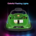 thumbnail image 6 of Electric Ride on Bumper Car for Kid, 6V/12V Powered Toy Car with Remote Control, 360 Degree Rotation, Free Numbers Stickers and Colorful LED Lights, 6 of 7