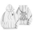 thumbnail image 4 of SIYUDAN Women's Sweatshirts Hoodies Jesus Hoodies Letter Print Christian Sweatshirt Oversized Womens Pullover Hoodie Fall Clothes Women Workout Wear, 4 of 4