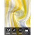 thumbnail image 7 of Yellow Gray White Cloth Napkins Set of 6 Reusable Dinner Napkins, Farmhouse Gradient Abstract Art Cocktail Napkin Washable Table Napkins for Wedding/Holiday Party/Baby Shower 20"x20", 7 of 7
