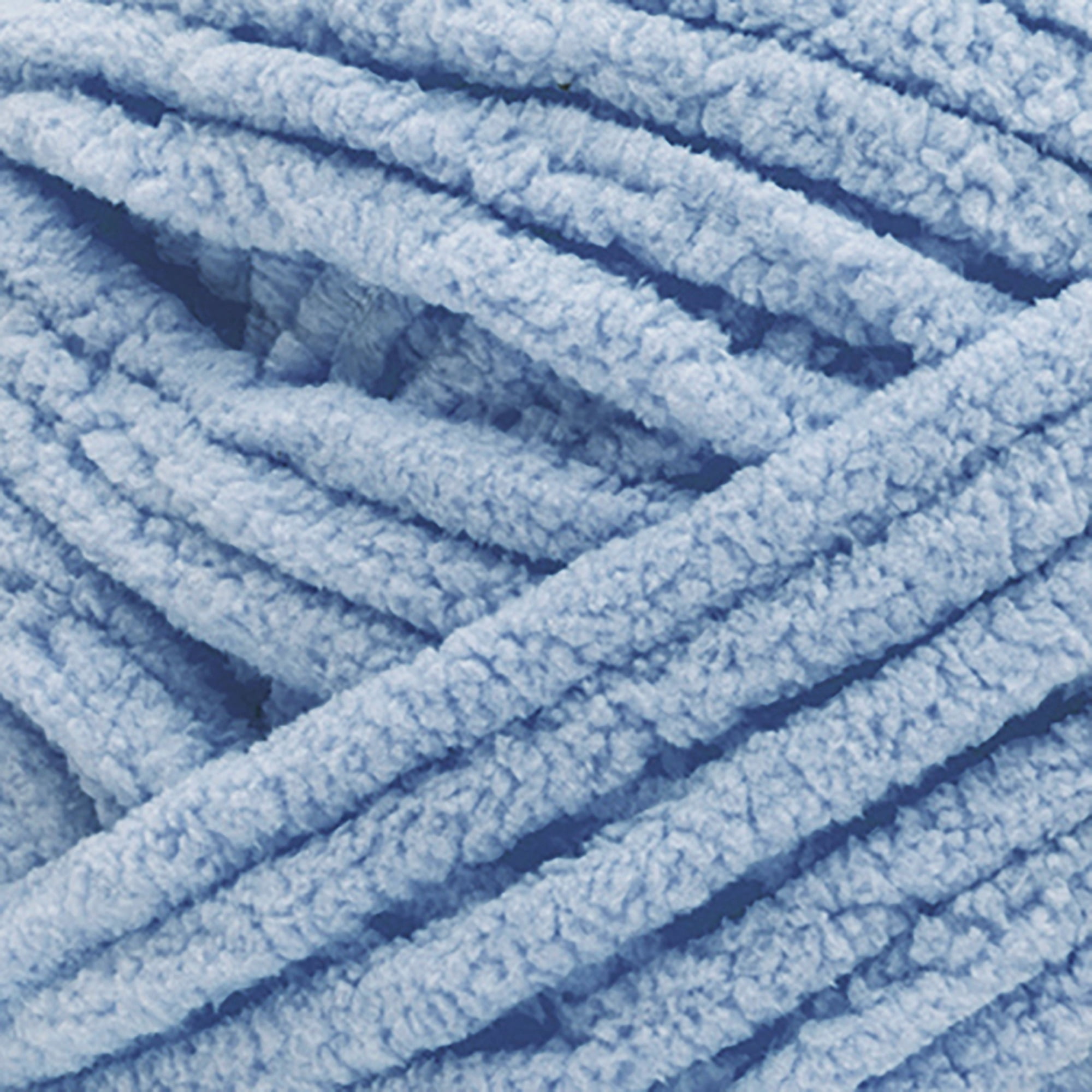 Bernat® Baby blanket™ #6 Super Bulky Polyester Yarn, Baby blue 10.5oz/300g 220 Yards (2pk)