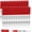 30 Red Pack, variant on Permanent Markers,Shuttle Art 30 Pack Black Permanent Marker set,Fine Point, Works on Plastic,Wood,Stone,Metal and Glass for Doodling, Marking