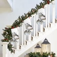 thumbnail image 5 of Lsque Running White Horses Pattern 18 Inch Christmas Stockings, Festive Holiday Stocking for Christmas Decorations Holiday Decor, 5 of 8