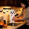 thumbnail image 7 of Mummy Shaped Hanging Hand Towel - Thick Fleece Water Absorbing Decor Cloth for Kitchen and Bathroom - Perfect for Halloween and Seasonal Home Decoration - Soft and Durable for Daily Use, 7 of 7