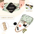 thumbnail image 2 of FORMRS Womens Shoulder Bag with Chain Strap Clutch Purse Cute Tote Handbag, Green Leafy Pattern, 2 of 7