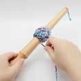 thumbnail image 3 of Center Pull Ball Yarn Winder, Glossy  Durable Portable Handheld Size Knitting Ball Winder  For Crochet, 3 of 8
