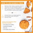 thumbnail image 6 of Bamboo Fiber (1.5 lb) 0g Net Carbs, Keto Fiber for Keto and Low Carb Baking, Improves Texture of Keto Baking, Keto-Friendly, Verified Gluten Free, Non-GMO Sourced, Finest Grind of Bamboo Flour, 6 of 7