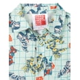 thumbnail image 2 of Transformers Bumblebee Optimus Prime Megatron Hawaiian Button Down Shirt Toddler to Big Kid, 2 of 4