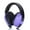 Purple, variant on TELOLY Ear Muffs for Noise Reduction,Smart Sound Isolation Earmuffs,Durable Comfortable Ear,Purple