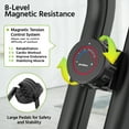 thumbnail image 5 of Pooboo 4in1 Folding Exercise Bike Indoor Cycling Bike Stationary Magnetic X Bike Gym Workout 300lb Easy to Get On/Off, 5 of 14