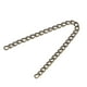 thumbnail image 1 of Cadena De Artesanía De Metal, Artesanía De Bricolaje Estilo Elegante Longitud Cortable Cadenas De Bordillo De Cobre 32.8 Pies Para Banquetes Para Bolso ANGGREK Bronce, 1 of 8