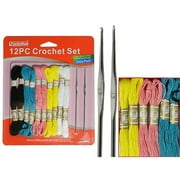 Familymaid 23698 1.5 mm Crochet Set, 12 Piece - Pack of 96
