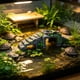 thumbnail image 1 of Cueva de árbol artificial para reptiles con terraza de asoleo y cuevas ocultas para tortugas, lagartos y recintos de reptiles, verde, plástico, múltiples tamaños, 1 of 6