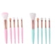 thumbnail image 5 of Kuymtek Juego Brochas Maquillaje Portátil 5 Uds Brocha para Base Sombra Ojos Nailon Suave (rosa), 5 of 7