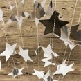 thumbnail image 5 of Shimmering Star Garlands Practical Festival Paper Banners Portable Accessory for Prom Bridal Decoration, 5 of 9