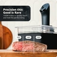 thumbnail image 6 of Greater Goods Kitchen Cooking Sous Vide , Immersion Circulator w Brushless Motor (Onyx Black) 1100W, 6 of 7