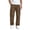 Coffee, variant on WDWYY Boys Pull On Cargo Pants Relaxed Fit Durable Elastic Waist Straight Leg Casual Pants with Multi Pockets Khaki 5-15Y