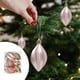 thumbnail image 4 of Adornos navideños, regalos navideños, adorno navideño de plástico galvanizado con forma de árbol de Navidad, pieza colgante, arreglo decorativo para árbol de Navidad, dije con forma de palomitas de ma, 4 of 6