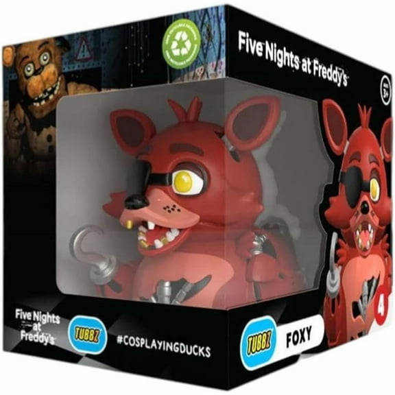 TUBBZ Boxed Edition: Five Nights at Freddy's - Foxy Cosplaying Rubber Duck Vinyl Figure