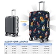 thumbnail image 6 of Bixox Washable Spaceships and Stars Printed Luggage Cover, Fashion Suitcase Protector Fits for X-Large luggage, 6 of 8