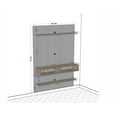 thumbnail image 2 of Manhattan Comfort Libra Wood Entertainment Center for TVs up to 40" in White, 2 of 5
